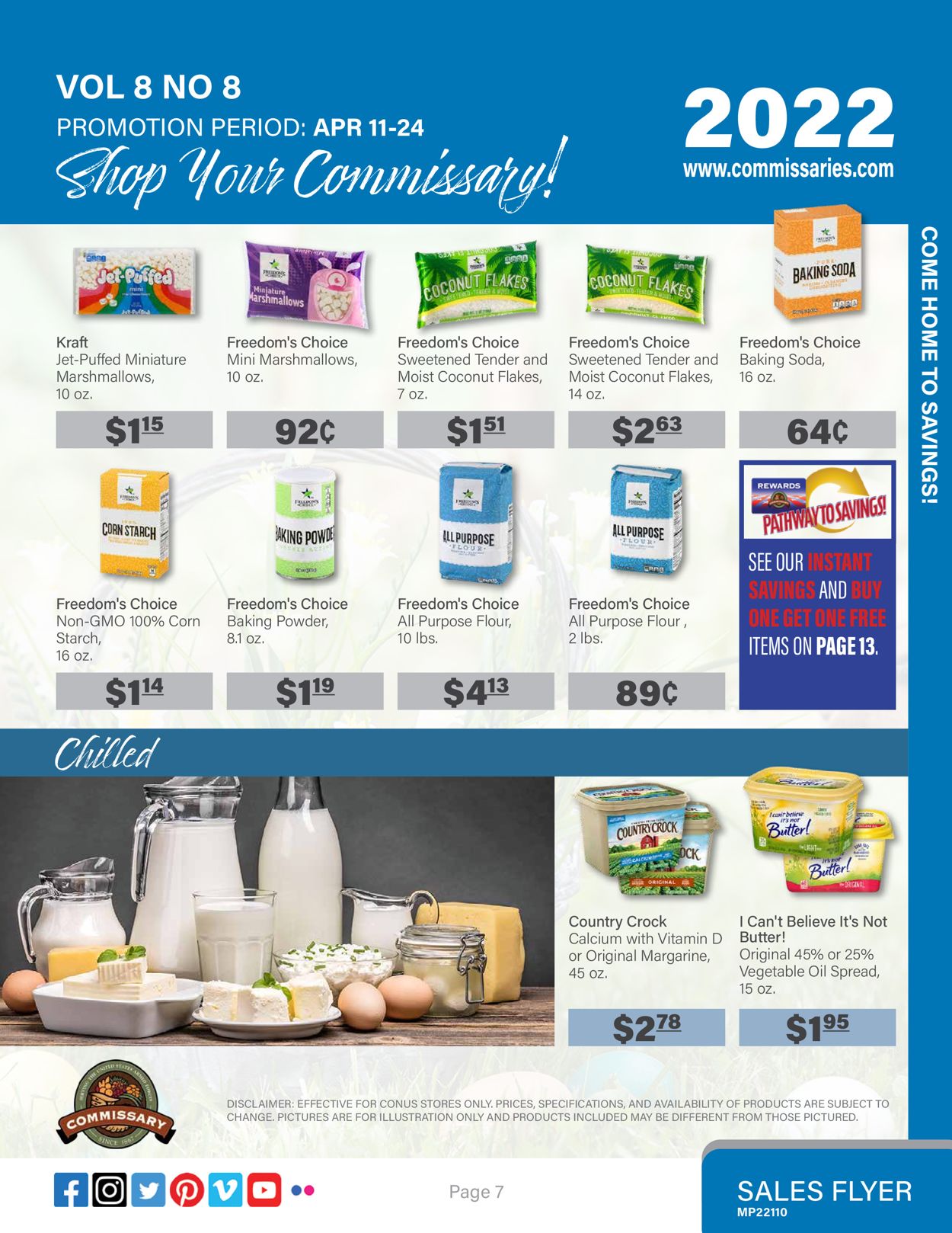 Commissary EASTER 2022 Weekly Ad Circular - valid 04/11-04/24/2022 (Page 7)