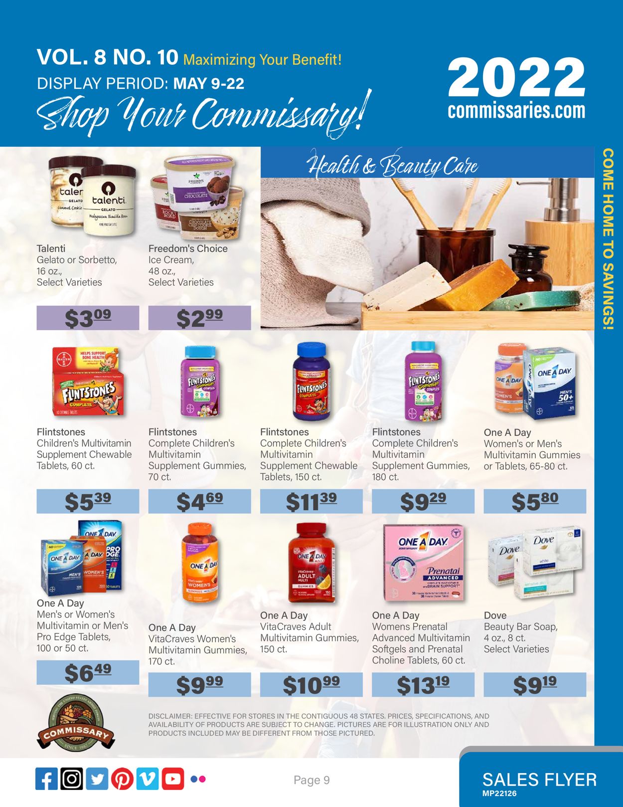 Commissary Weekly Ad Circular - valid 05/09-05/22/2022 (Page 9)