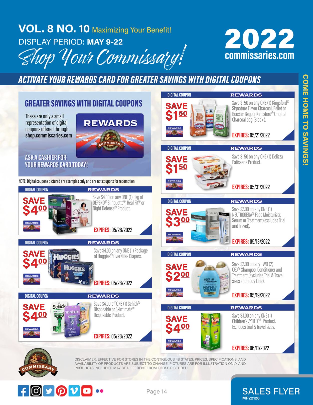 Commissary Weekly Ad Circular - valid 05/09-05/22/2022 (Page 14)