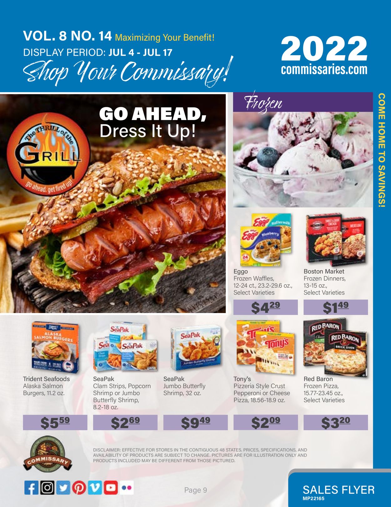 Commissary Weekly Ad Circular - valid 07/04-07/17/2022 (Page 9)