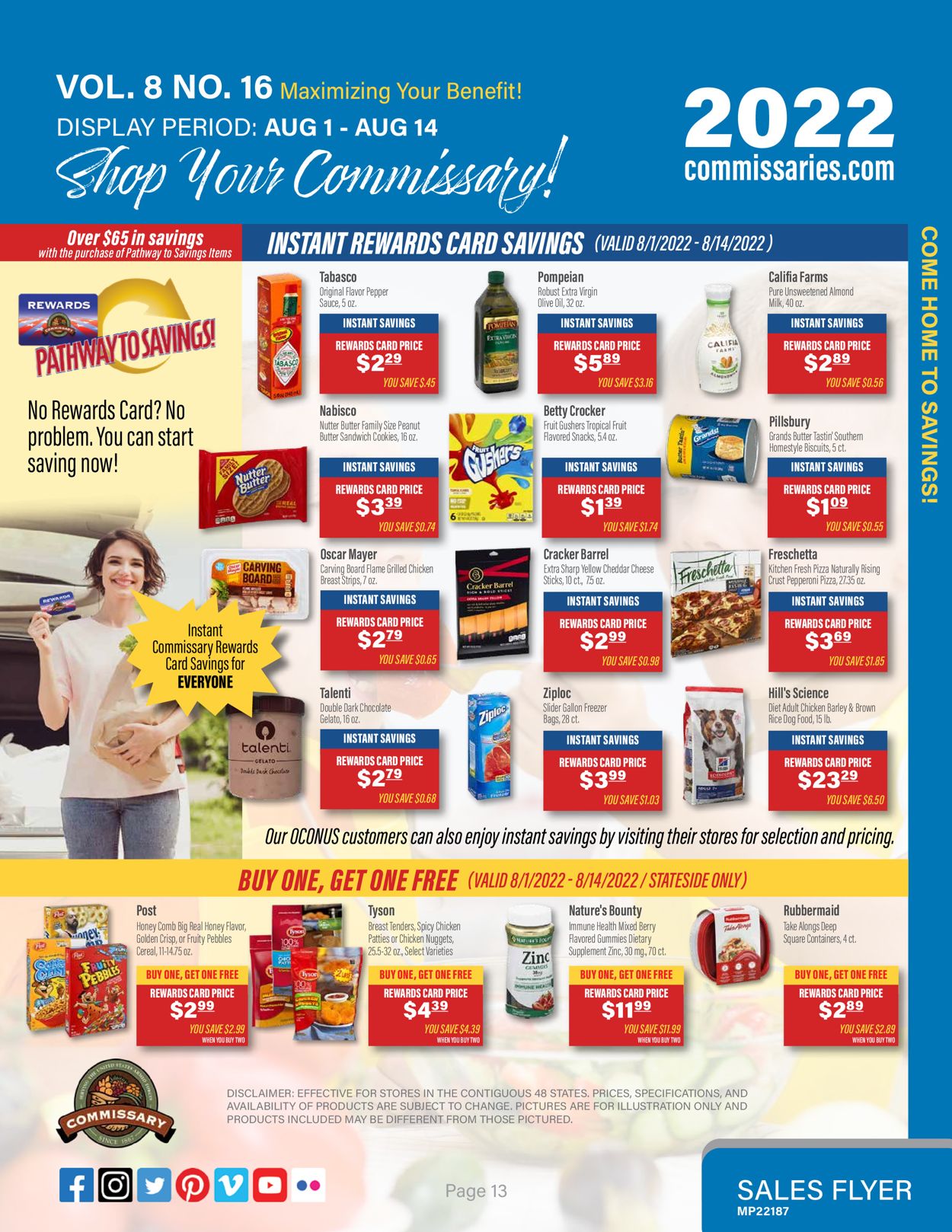 Commissary Weekly Ad Circular - valid 08/01-08/14/2022 (Page 13)