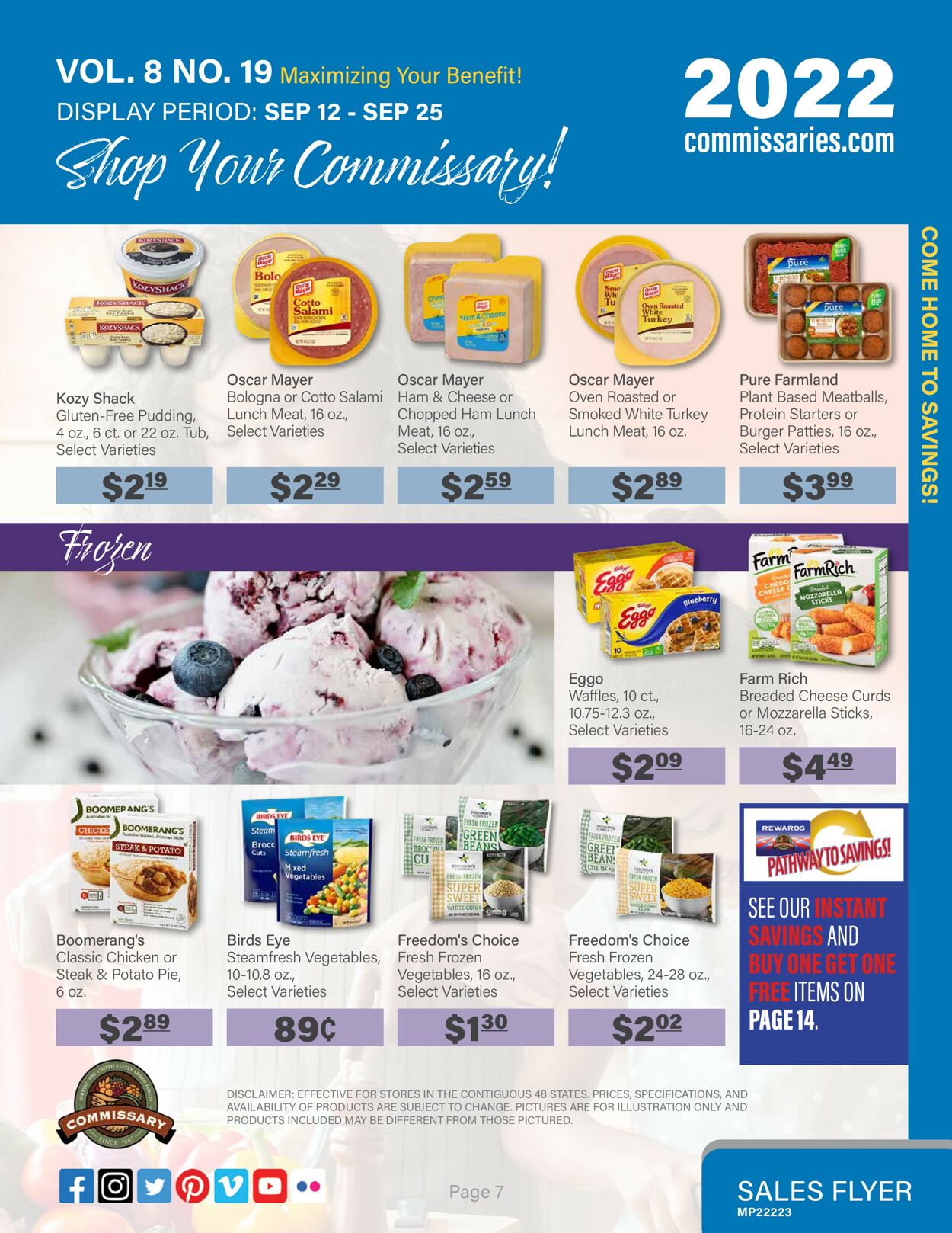 Commissary Weekly Ad Circular - valid 09/12-09/25/2022 (Page 7)