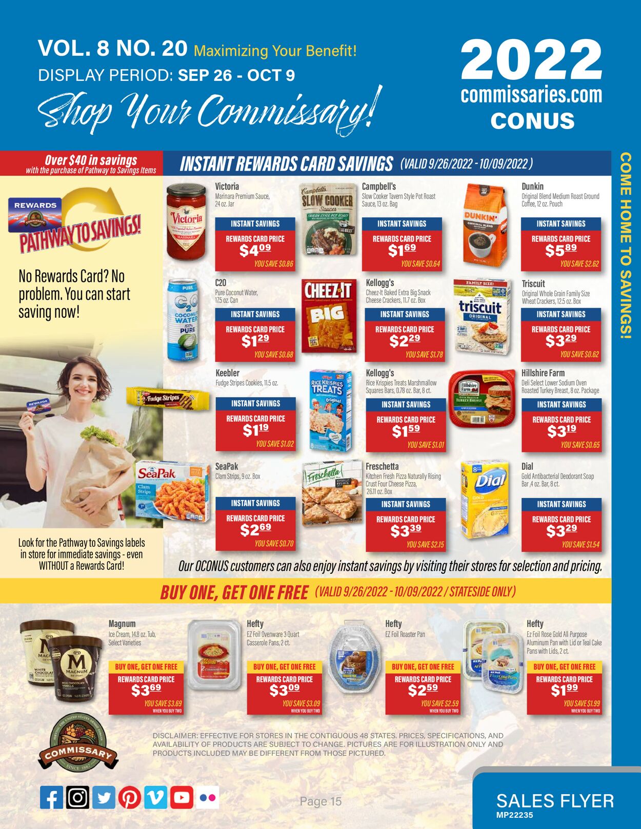 Commissary Weekly Ad Circular - valid 09/26-10/09/2022 (Page 15)