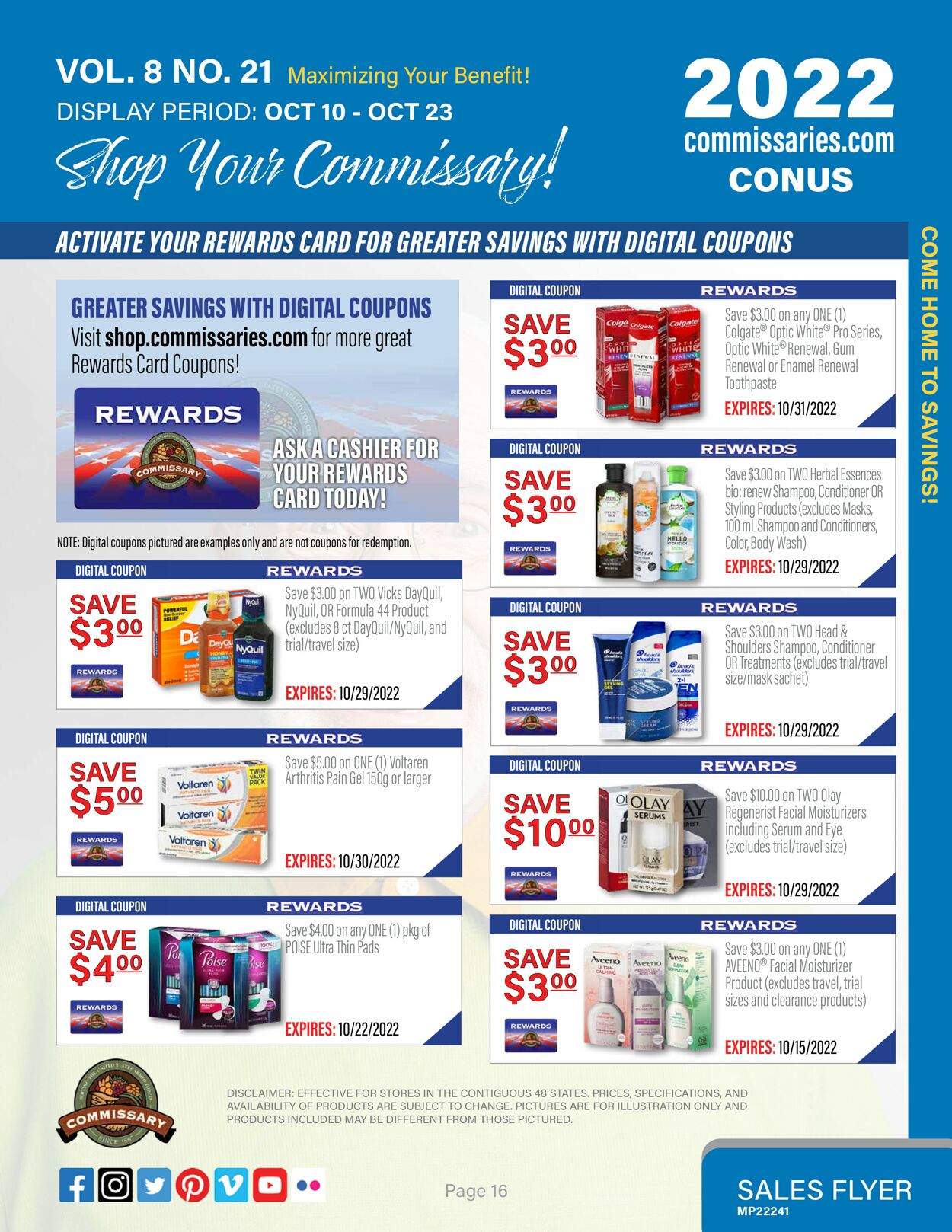 Commissary Weekly Ad Circular - valid 10/10-10/23/2022 (Page 16)