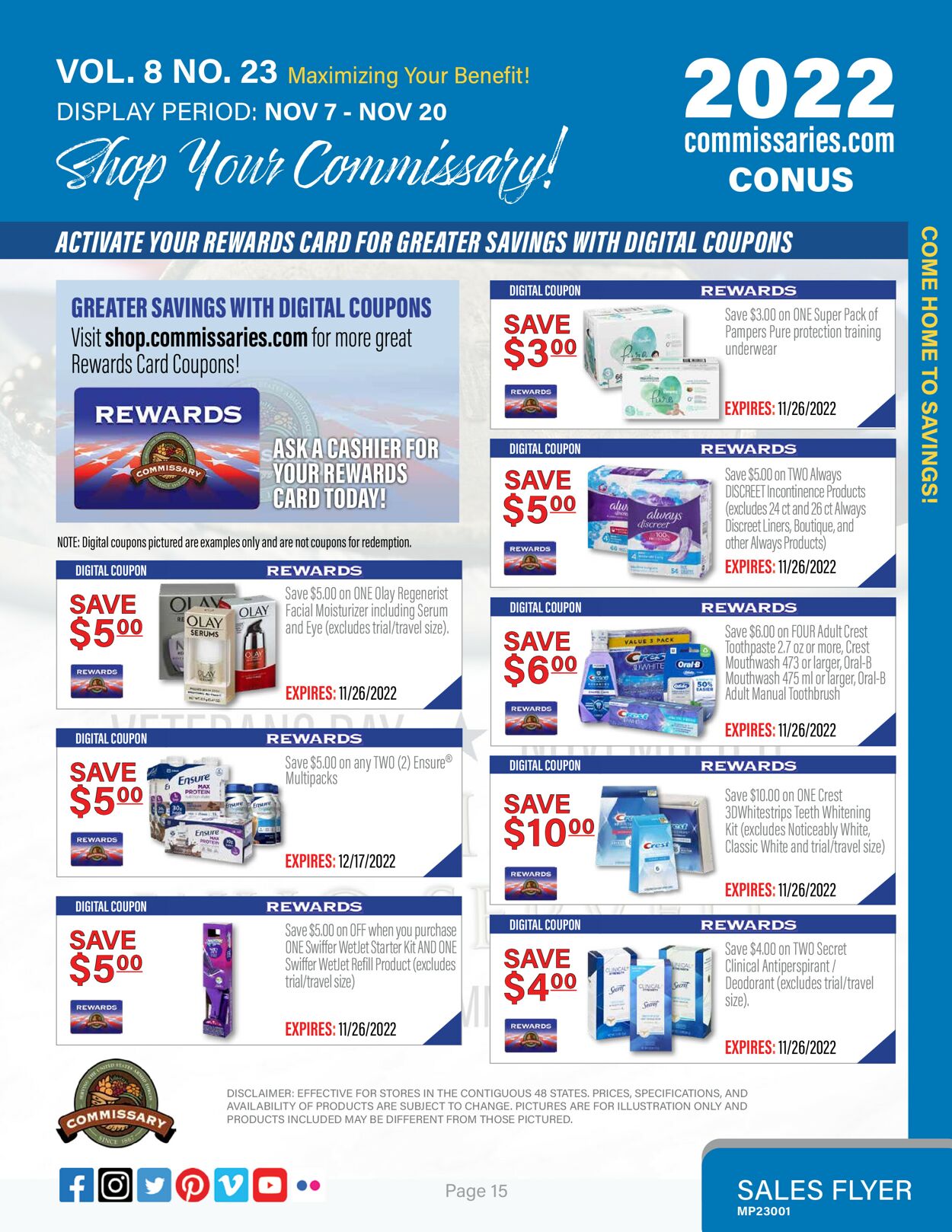 Commissary Weekly Ad Circular - valid 11/07-11/15/2022 (Page 15)