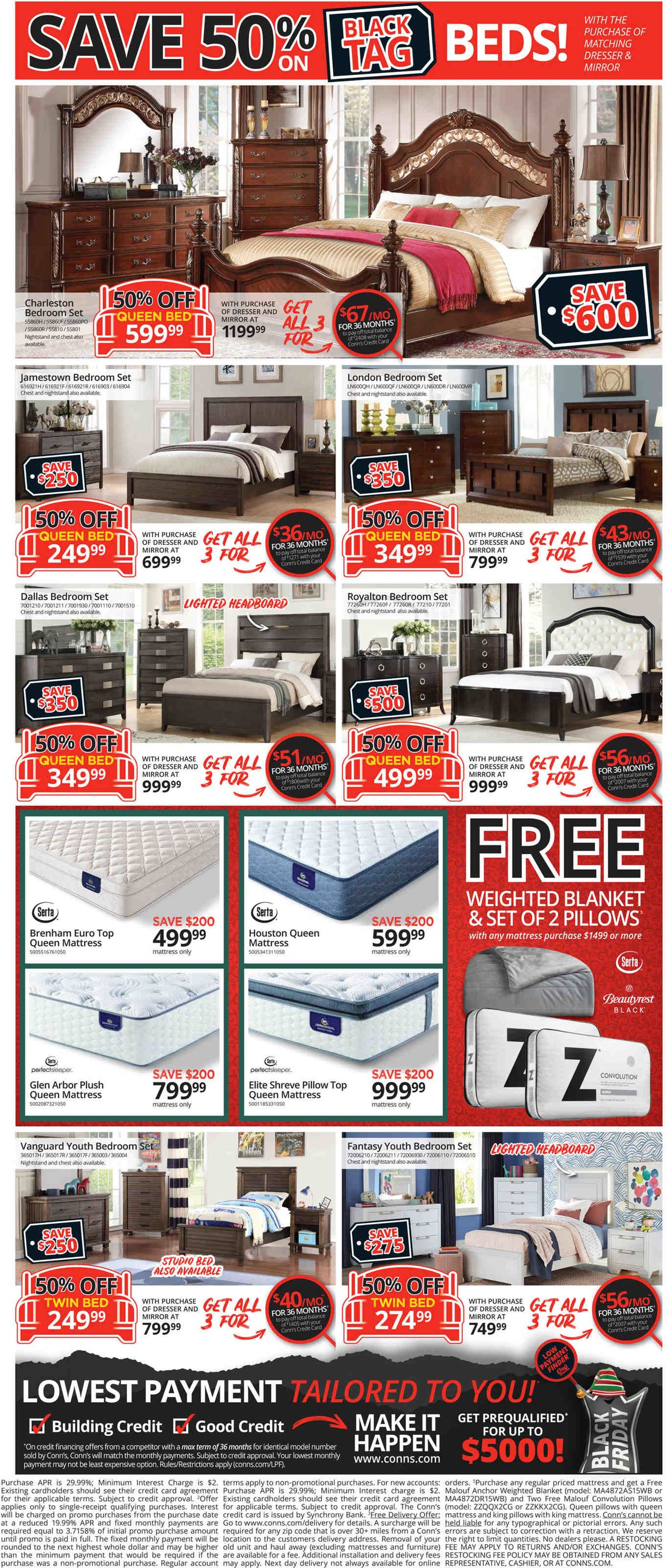Conn's Home Plus Black Friday 2020 Weekly Ad Circular - valid 11/01-11/04/2020 (Page 3)