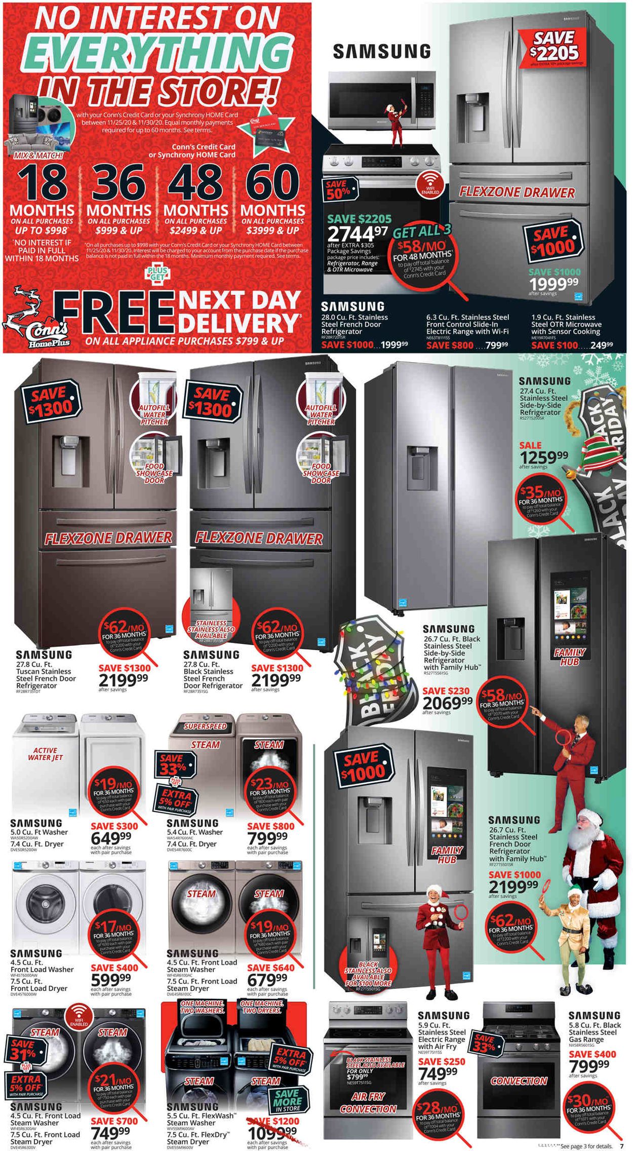 Conn's Home Plus Black Friday 2020 Weekly Ad Circular - valid 11/25-11/30/2020 (Page 7)