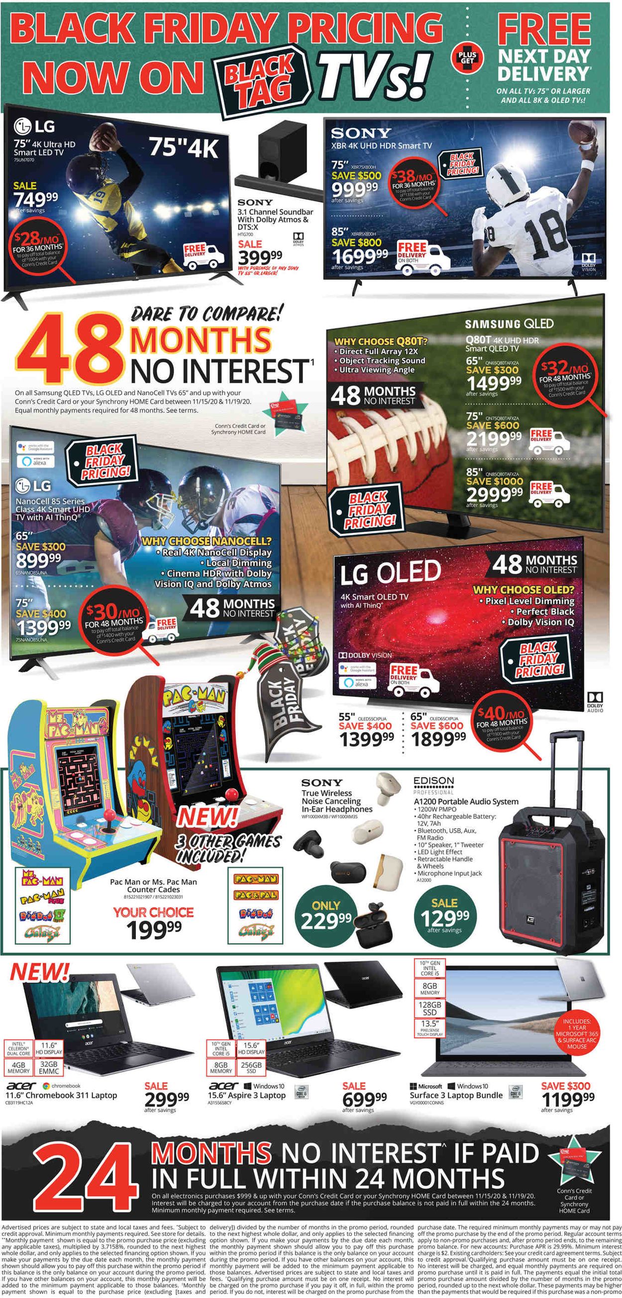 Conn's Home Plus Black Friday 2020 Weekly Ad Circular - valid 11/15-11/19/2020 (Page 2)
