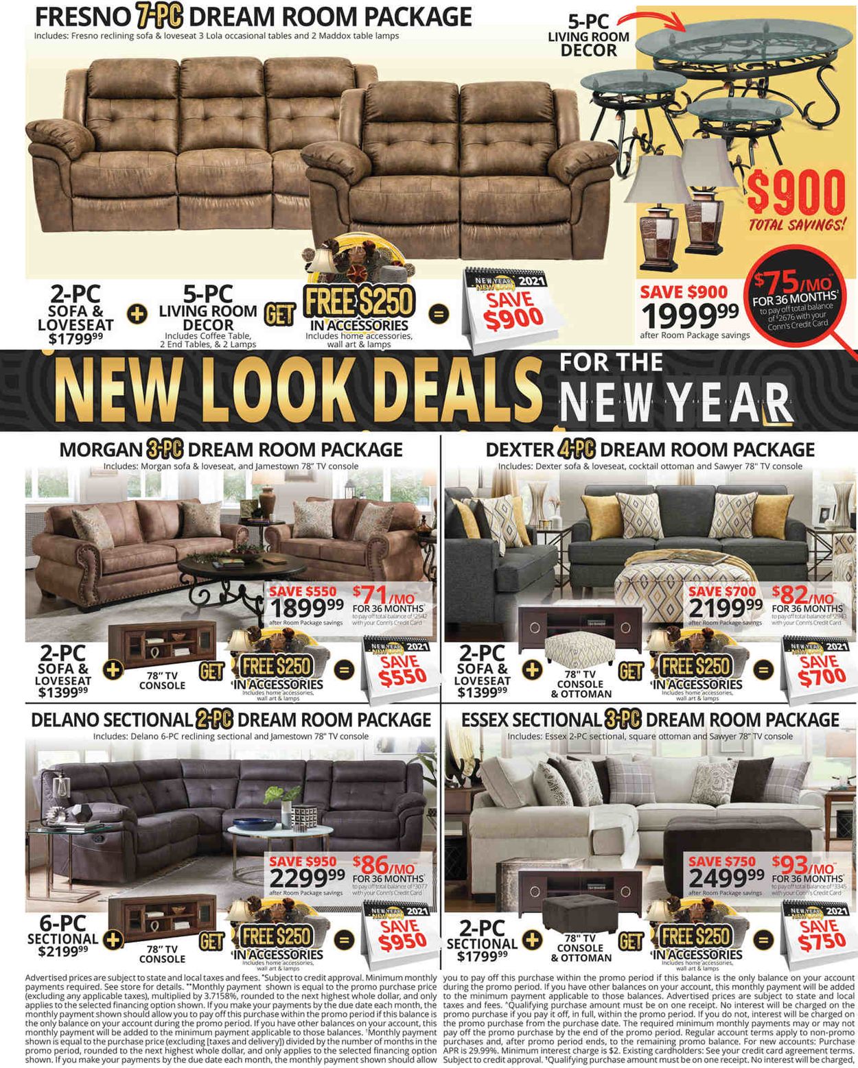 Conn's Home Plus Weekly Ad Circular - valid 01/03-01/09/2021 (Page 2)