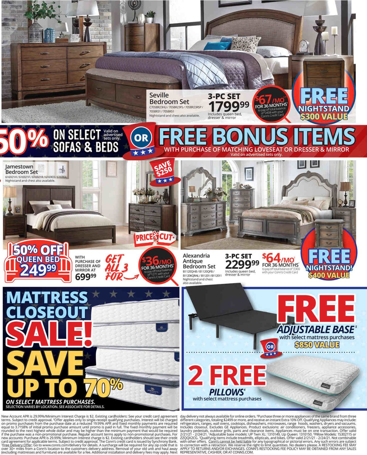 Conn's Home Plus Weekly Ad Circular - valid 02/21-02/24/2021 (Page 3)