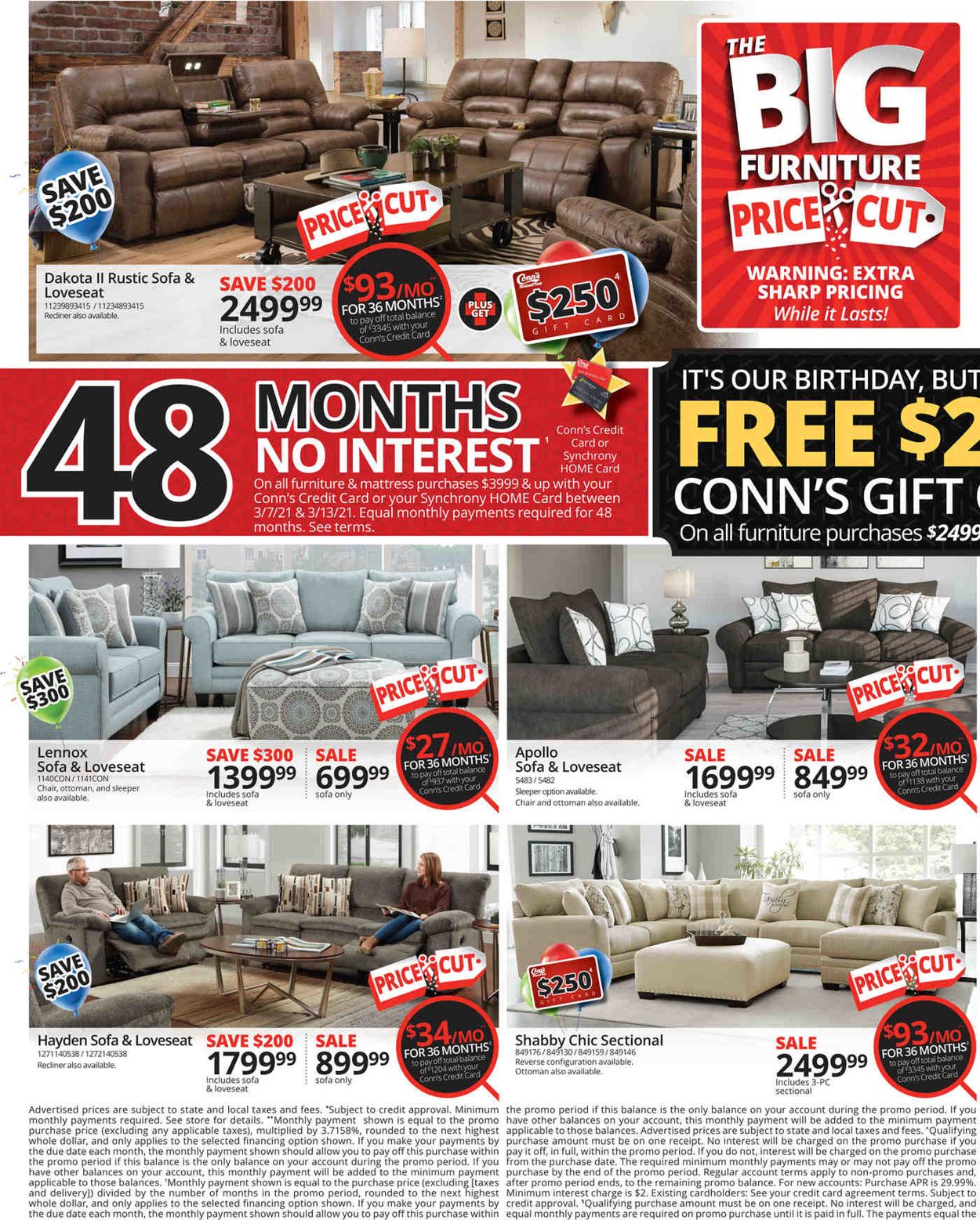 Conn's Home Plus Weekly Ad Circular - valid 03/07-03/13/2021 (Page 2)