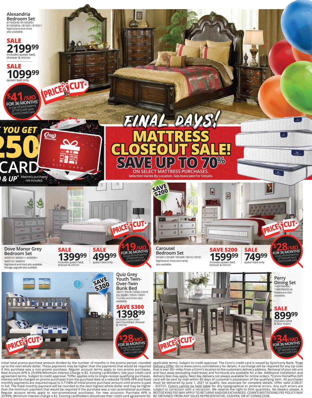 Conn's Home Plus Weekly Ad Circular - valid 03/07-03/13/2021 (Page 3)