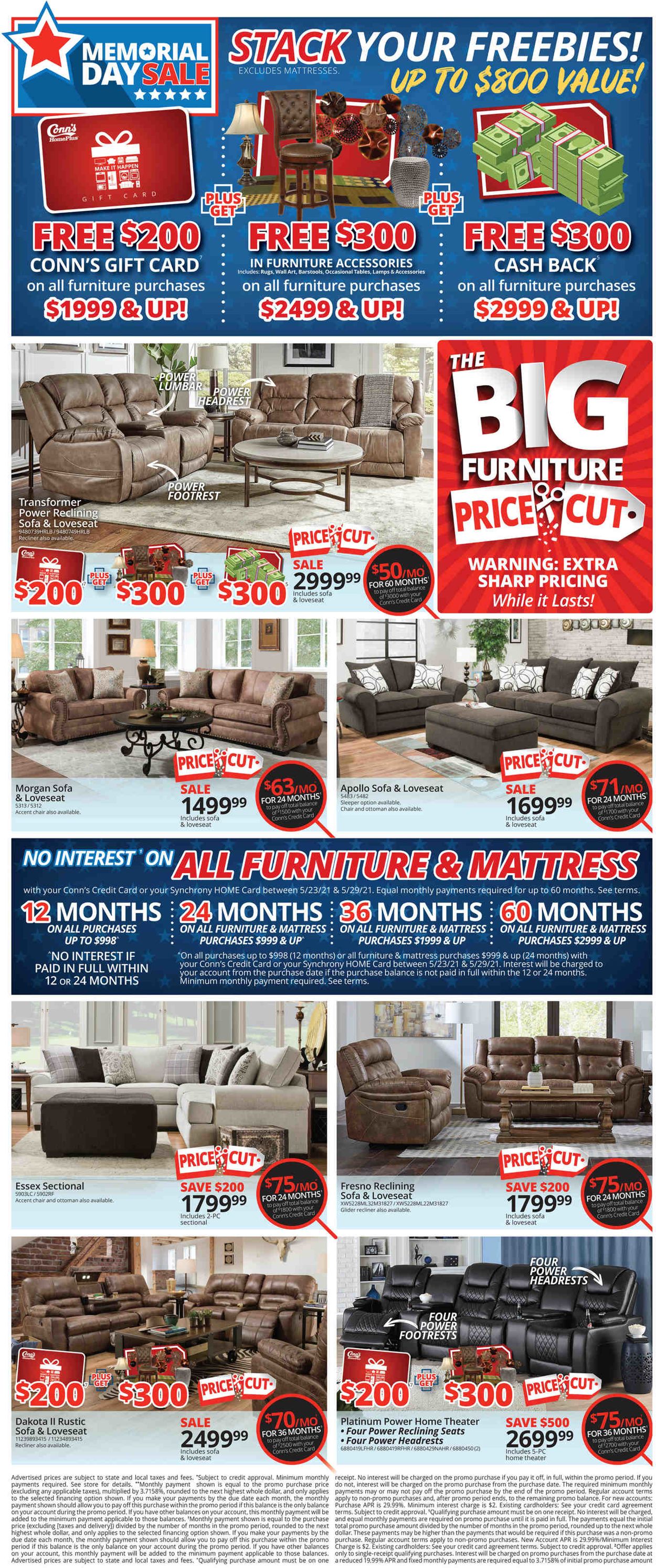 Conn's Home Plus Weekly Ad Circular - valid 05/23-05/29/2021 (Page 2)