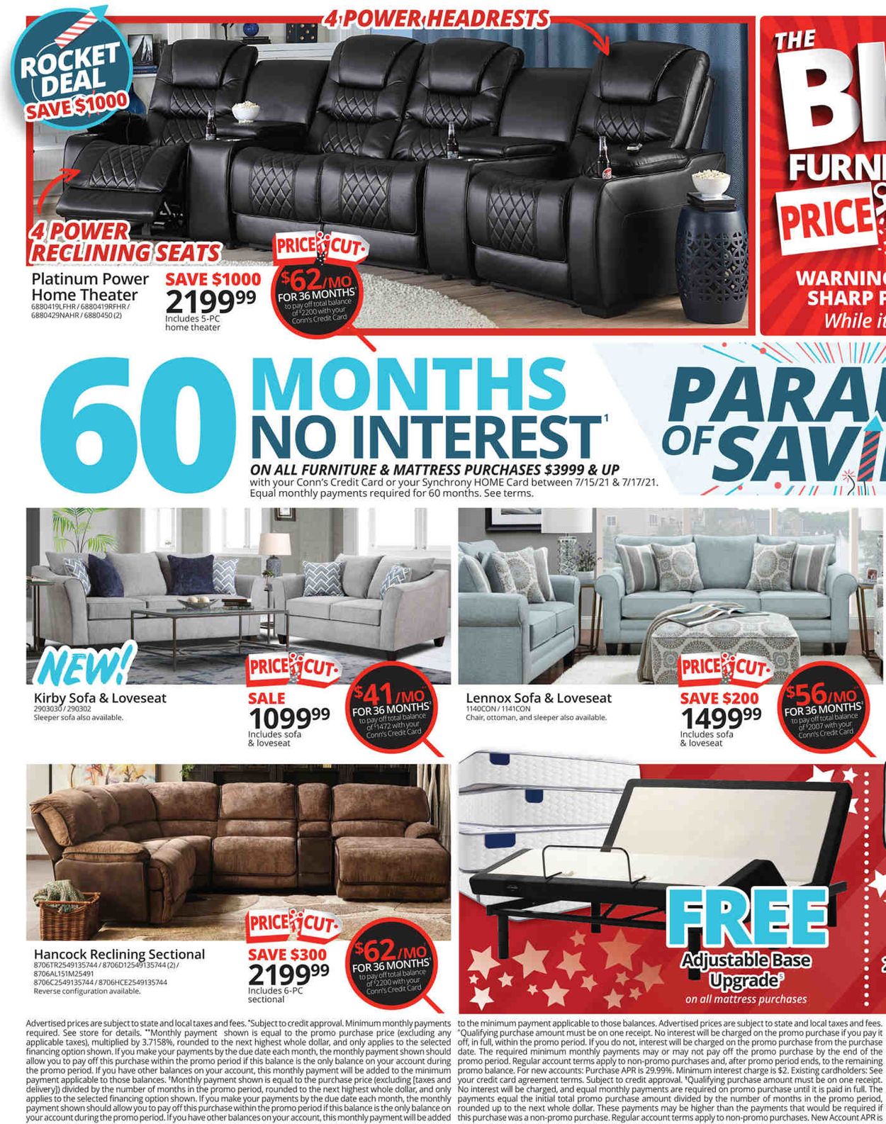 Conn's Home Plus Weekly Ad Circular - valid 07/15-07/17/2021 (Page 2)