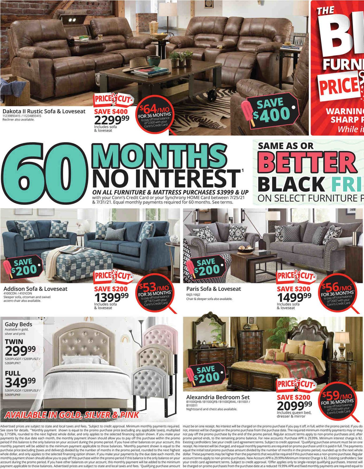 Conn's Home Plus Weekly Ad Circular - valid 07/25-07/31/2021 (Page 2)