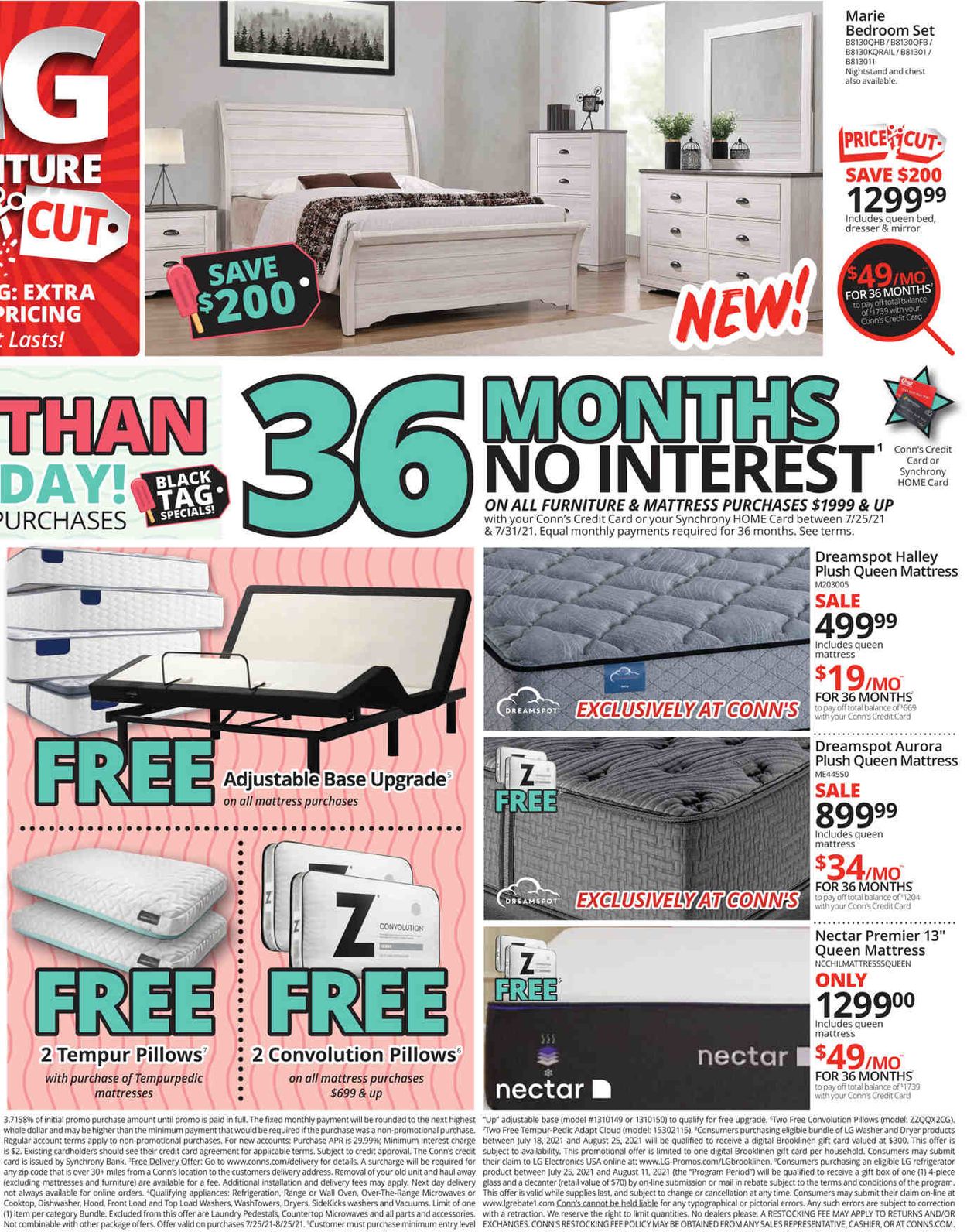 Conn's Home Plus Weekly Ad Circular - valid 07/25-07/31/2021 (Page 3)