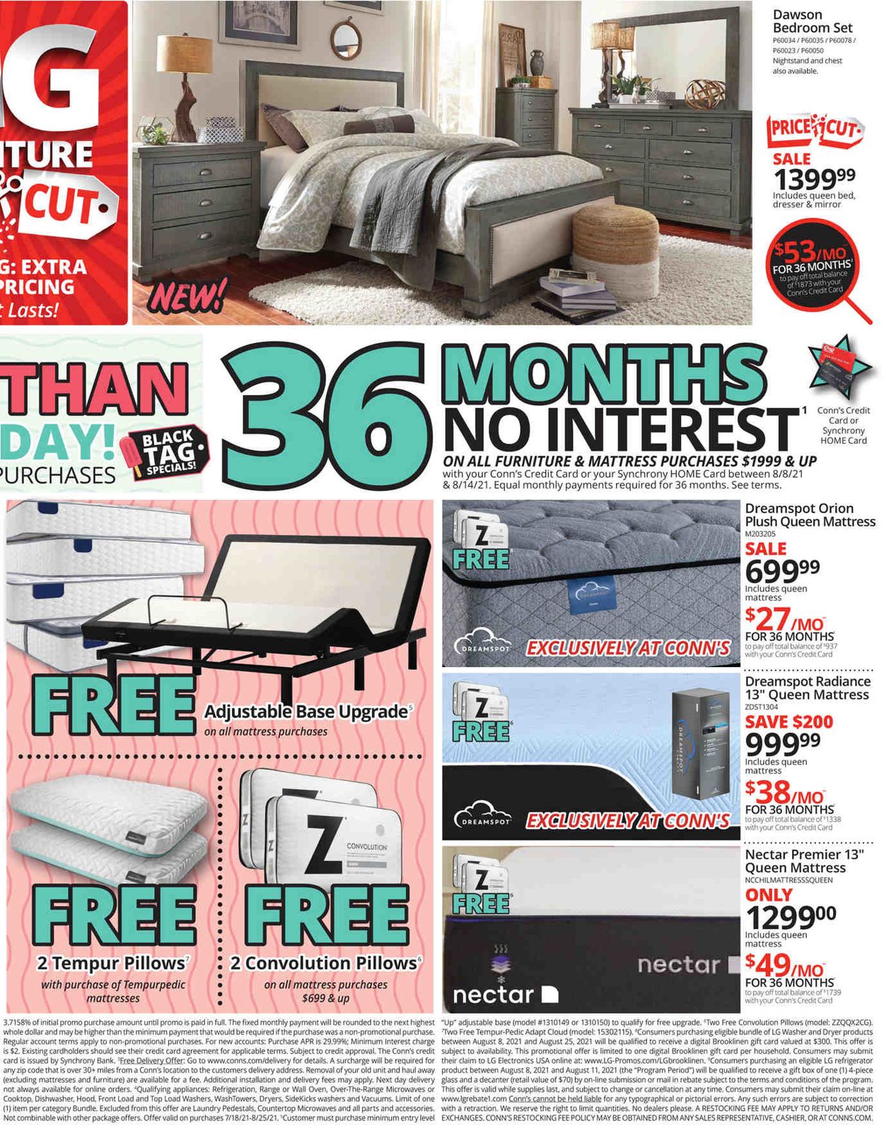 Conn's Home Plus Weekly Ad Circular - valid 08/08-08/14/2021 (Page 3)