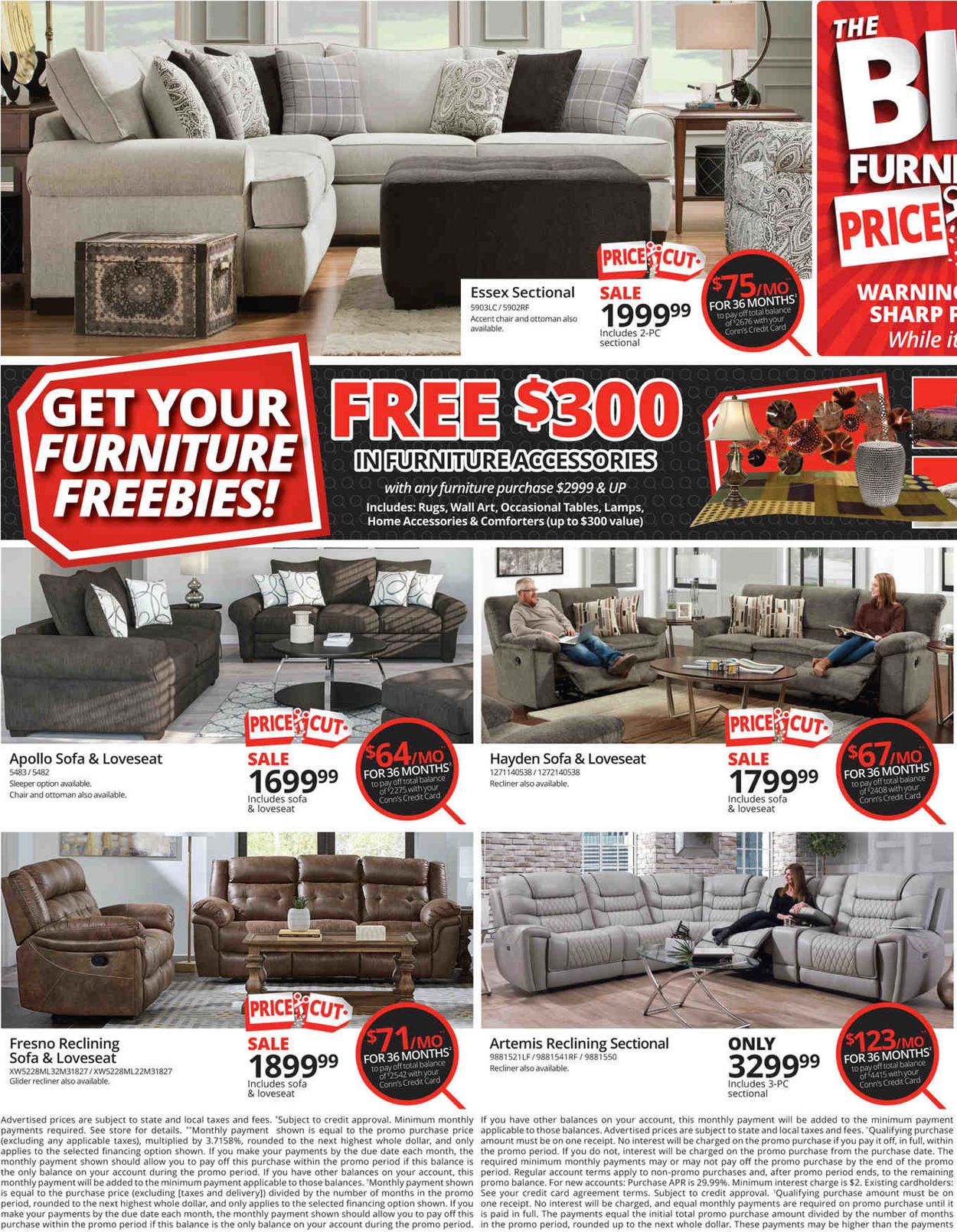 Conn's Home Plus Weekly Ad Circular - valid 10/10-10/16/2021 (Page 2)
