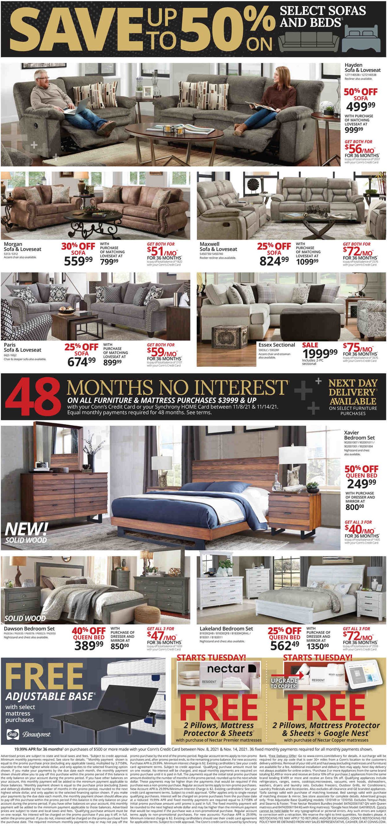 Conn's Home Plus BLACK FRIDAY 2021 Weekly Ad Circular - valid 11/08-11/14/2021 (Page 2)