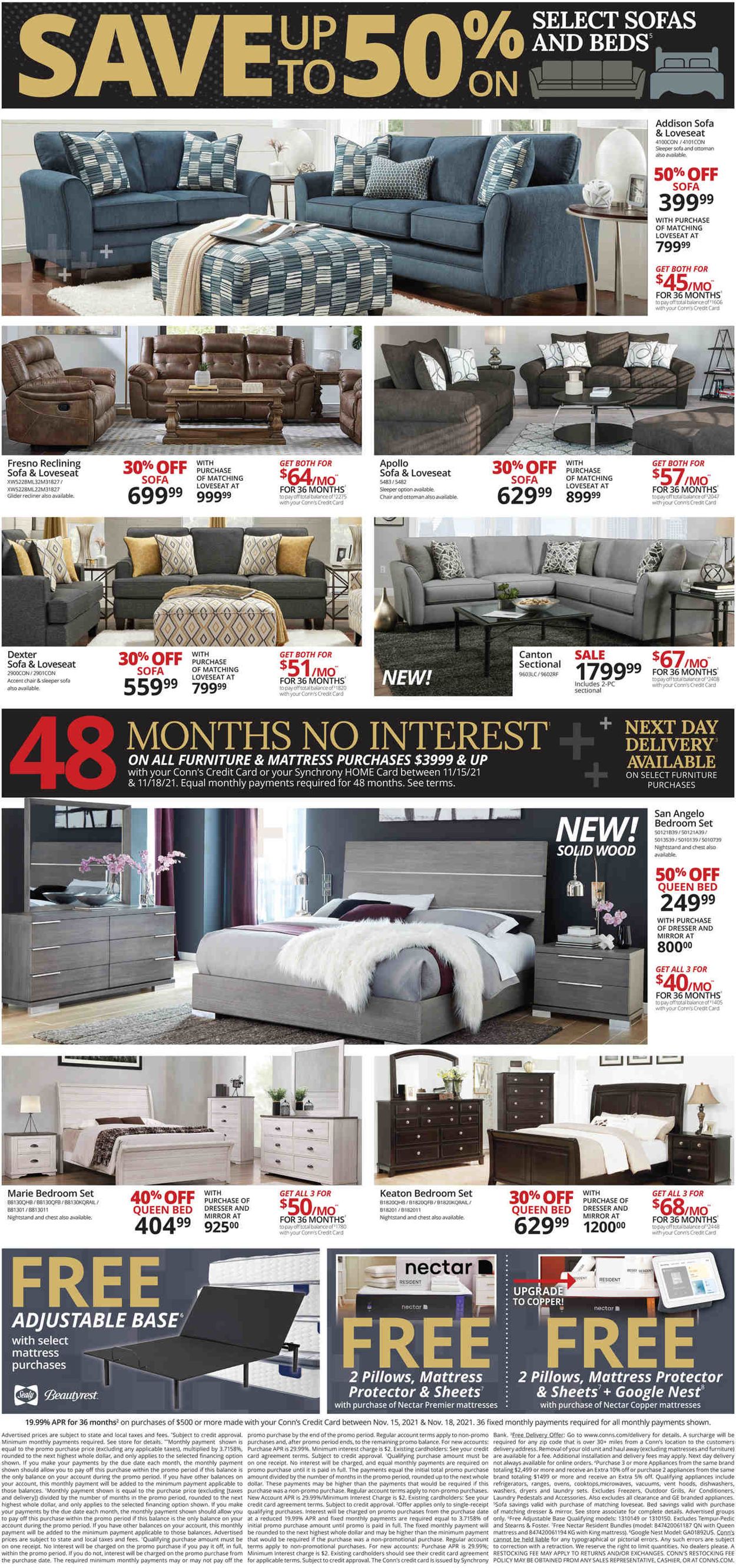 Conn's Home Plus BLACK FRIDAY 2021 Weekly Ad Circular - valid 11/15-11/18/2021 (Page 2)