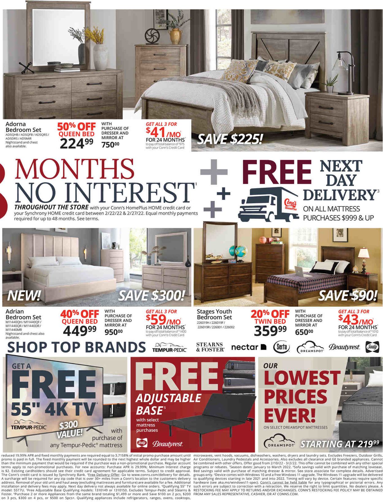 Conn's Home Plus Weekly Ad Circular - valid 02/22-02/27/2022 (Page 3)