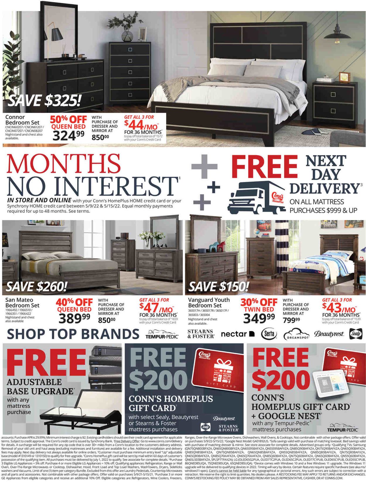 Conn's Home Plus Weekly Ad Circular - valid 05/09-05/15/2022 (Page 3)