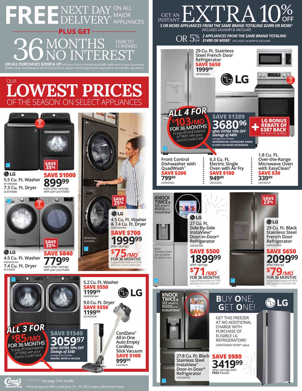 Conn's Home Plus Weekly Ad Circular - valid 06/23-06/29/2022 (Page 5)