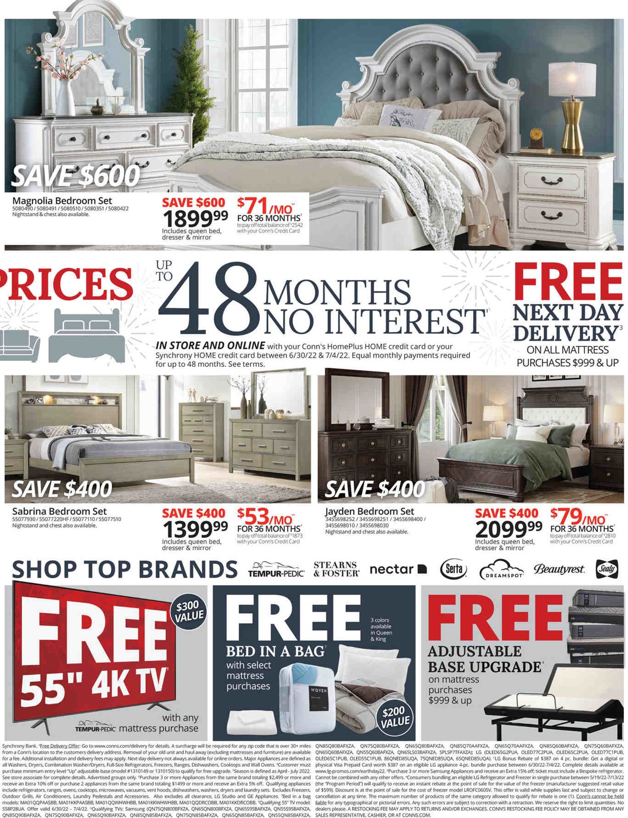 Conn's Home Plus - 4th of July Sale Weekly Ad Circular - valid 06/30-07/04/2022 (Page 3)