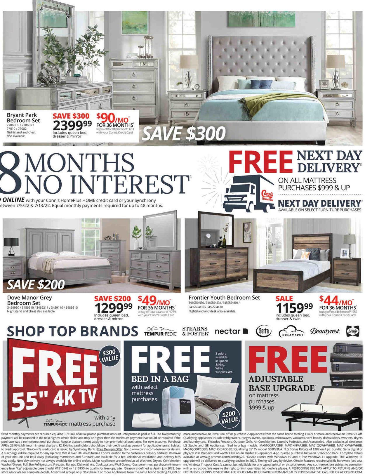 Conn's Home Plus Weekly Ad Circular - valid 07/05-07/13/2022 (Page 3)