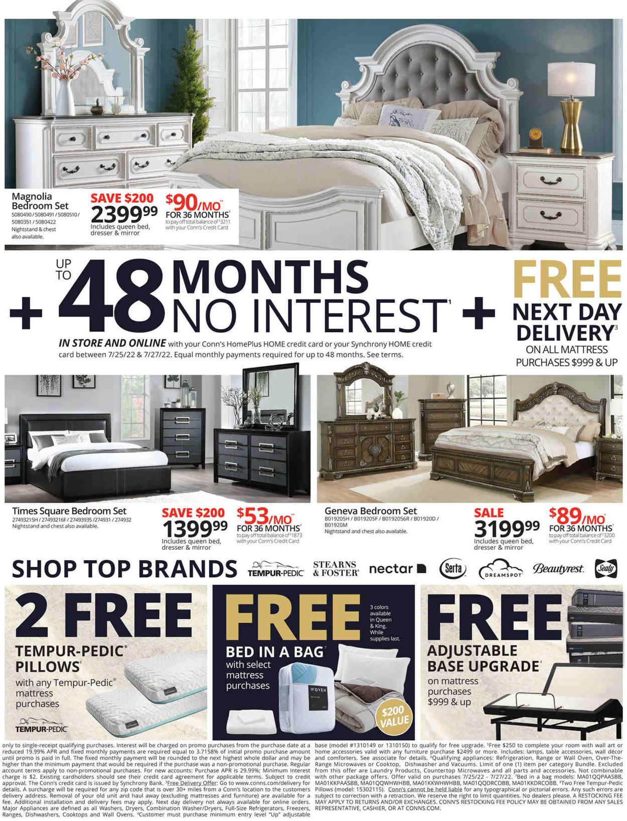 Conn's Home Plus Weekly Ad Circular - valid 07/25-07/27/2022 (Page 3)