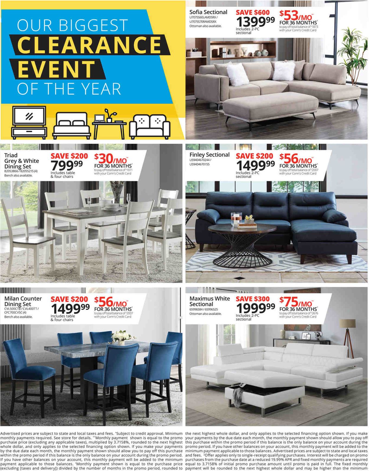 Conn's Home Plus Weekly Ad Circular - valid 08/01-08/14/2022 (Page 2)