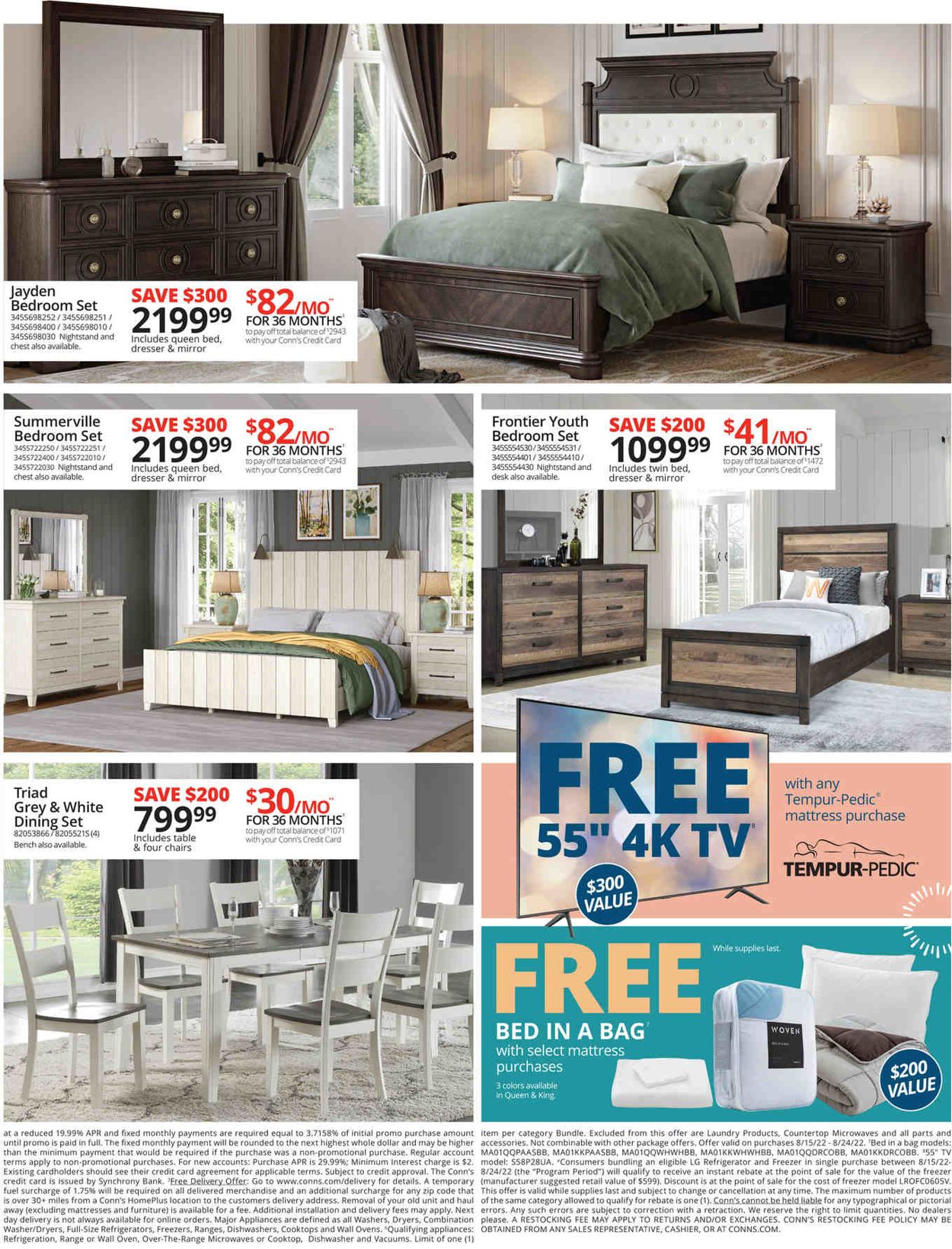 Conn's Home Plus Weekly Ad Circular - valid 08/15-08/24/2022 (Page 3)