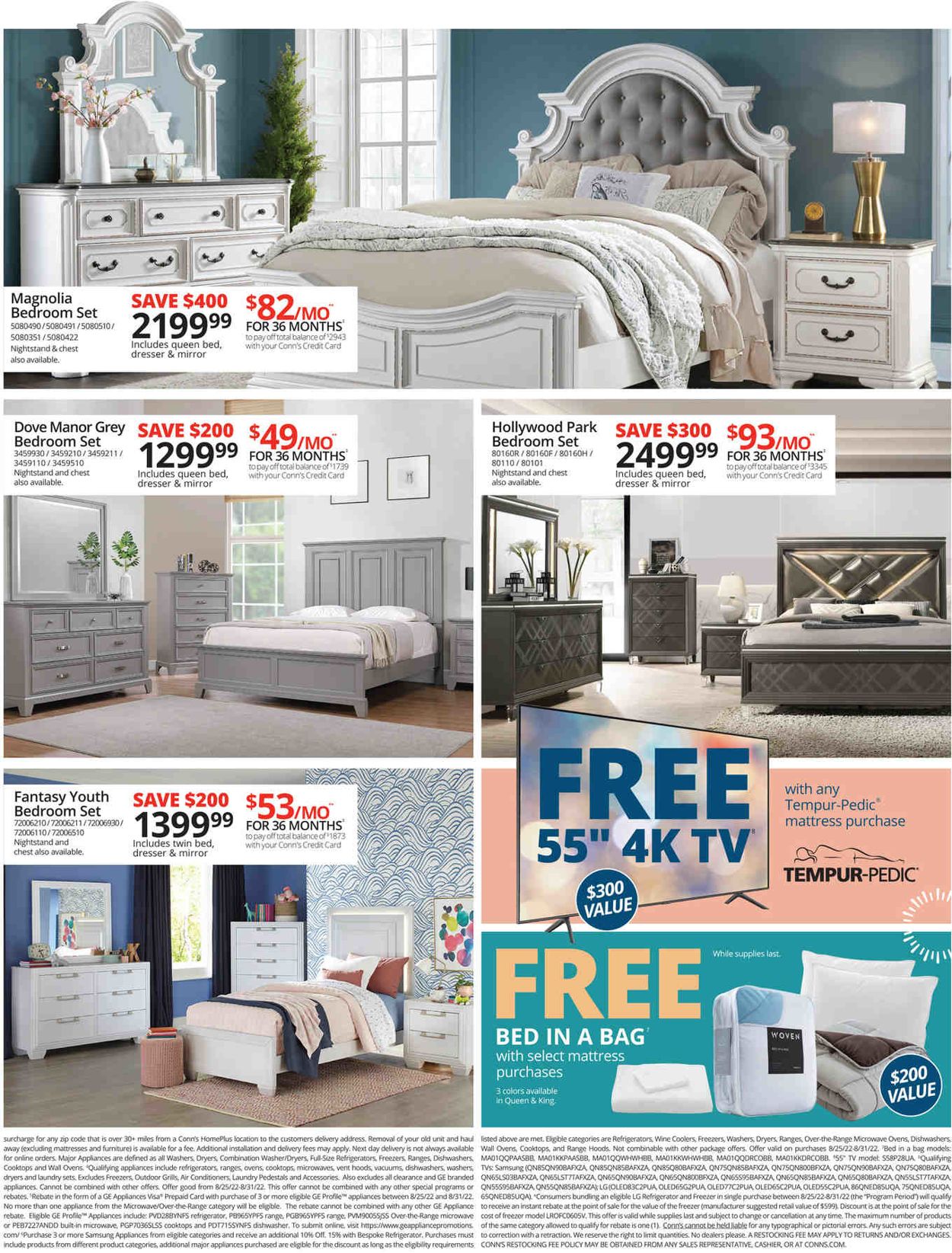 Conn's Home Plus Weekly Ad Circular - valid 08/25-08/31/2022 (Page 3)