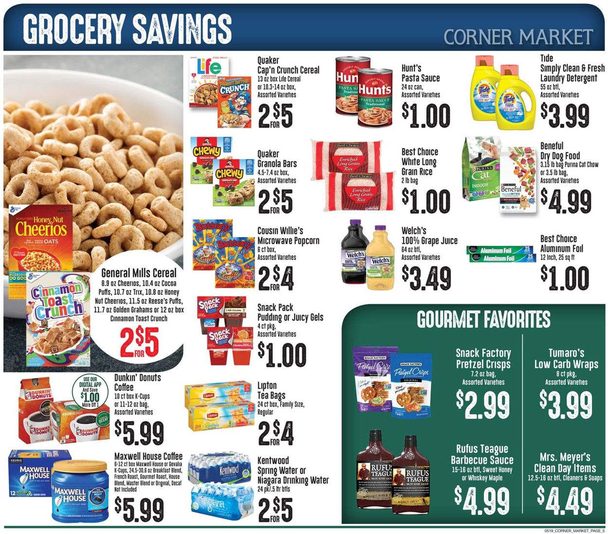 Corner Market Weekly Ad Circular - valid 05/19-05/25/2021 (Page 5)