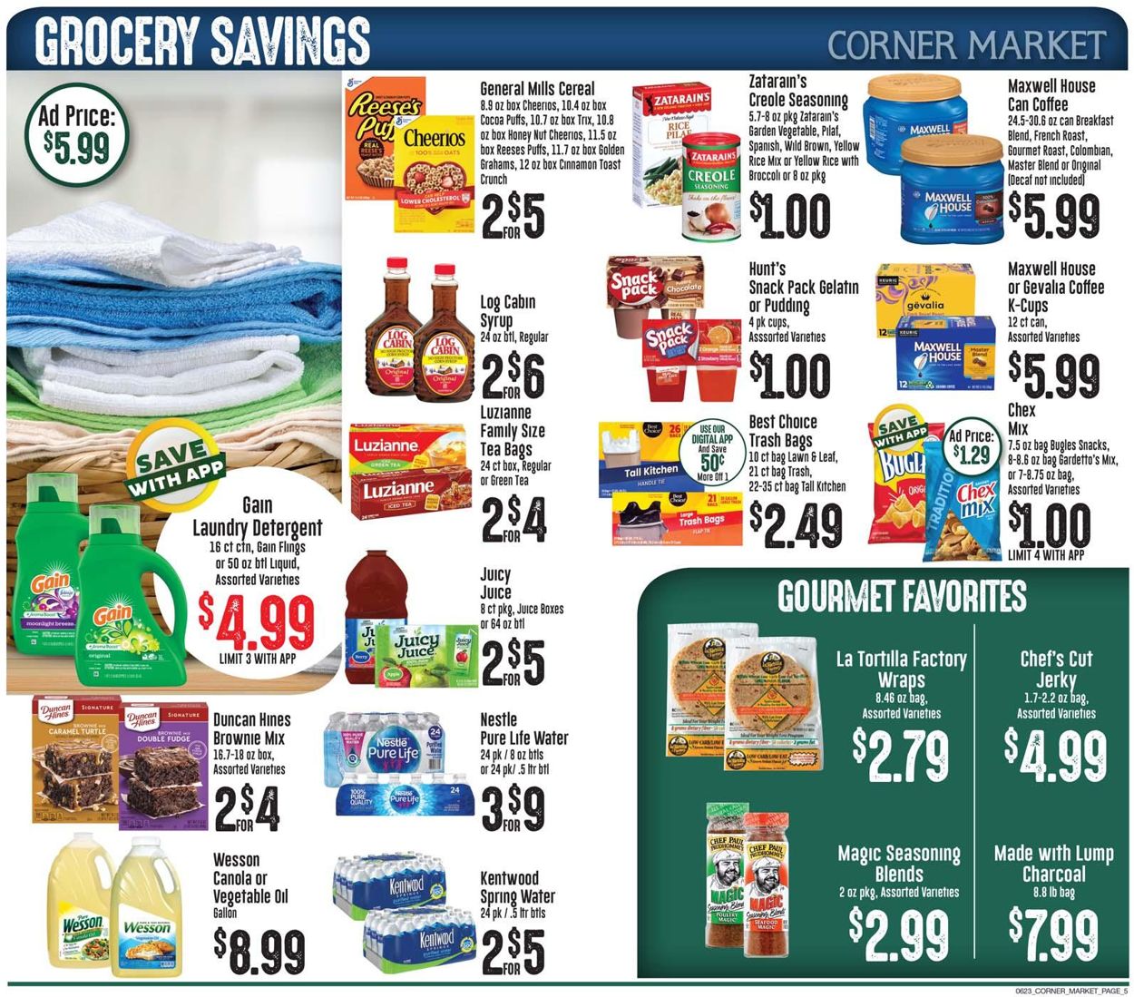 Corner Market Weekly Ad Circular - valid 06/23-06/29/2021 (Page 5)
