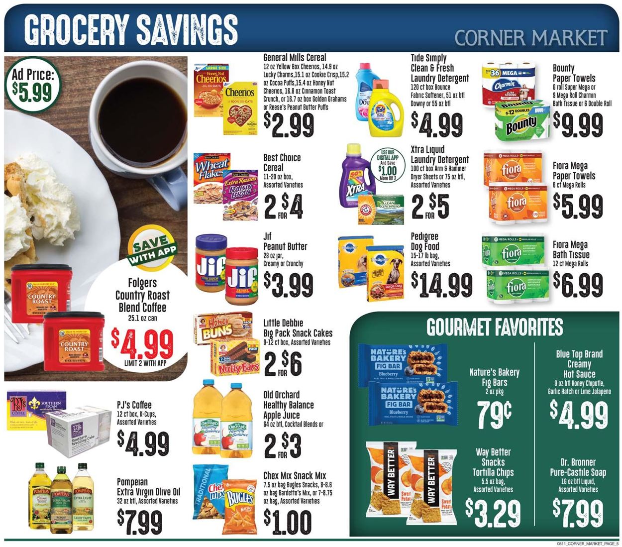 Corner Market Weekly Ad Circular - valid 08/11-08/17/2021 (Page 5)