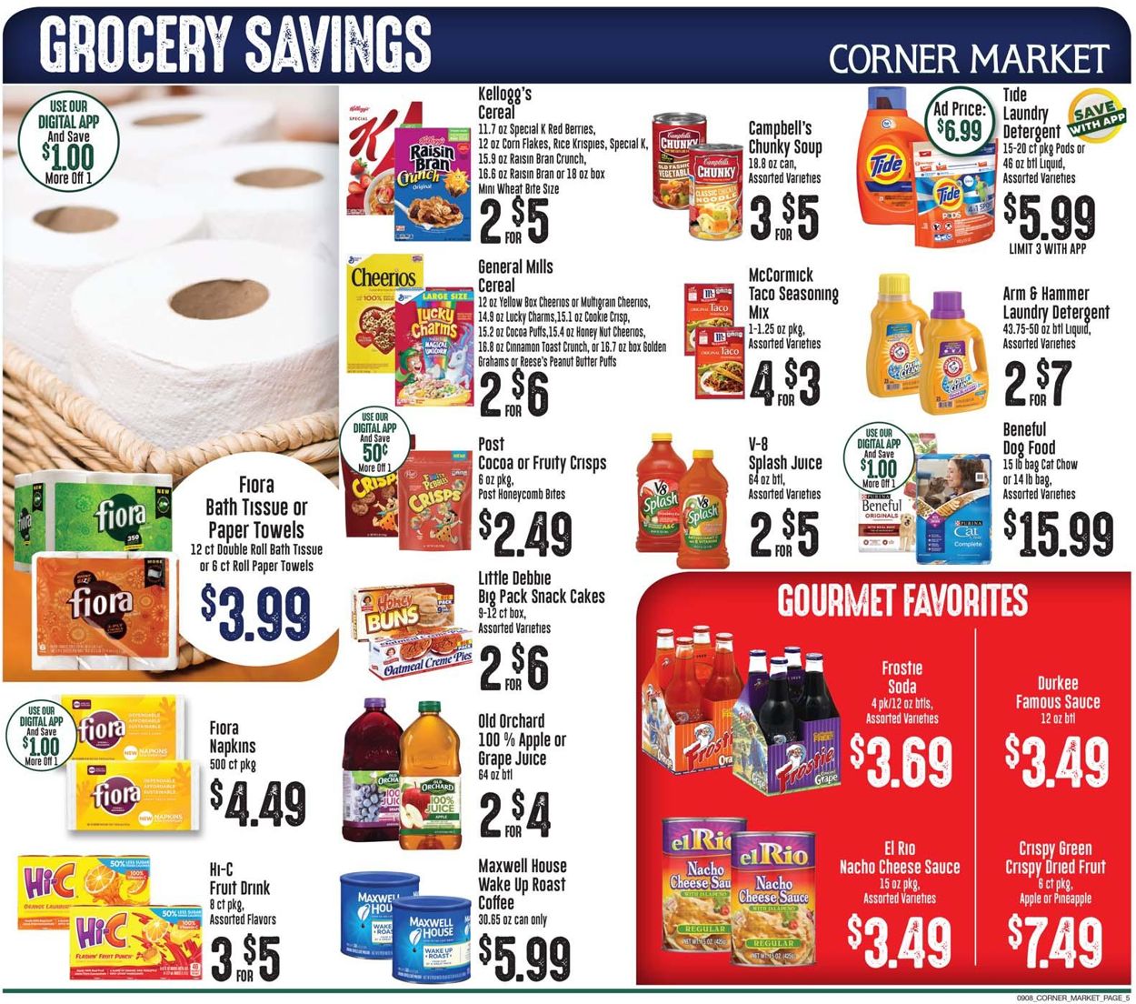 Corner Market Weekly Ad Circular - valid 09/08-09/14/2021 (Page 5)