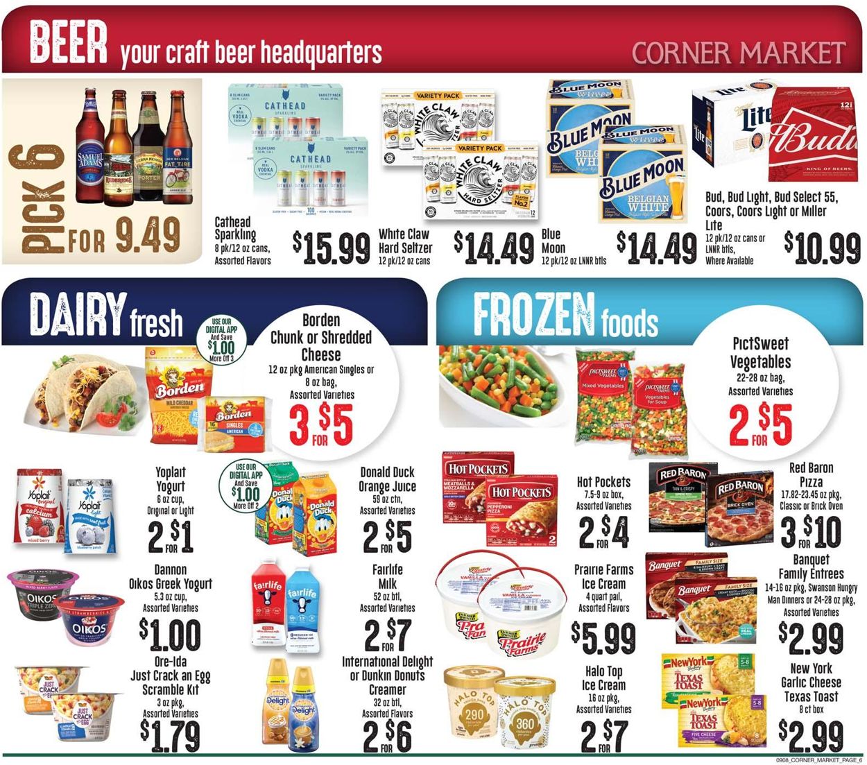 Corner Market Weekly Ad Circular - valid 09/08-09/14/2021 (Page 6)
