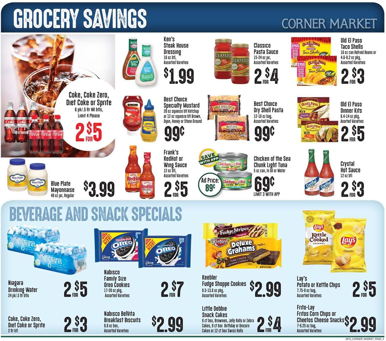 Corner Market Weekly Ad Circular - valid 09/15-09/21/2021 (Page 4)
