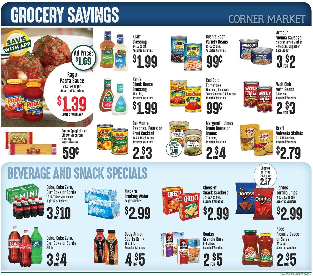 Corner Market Weekly Ad Circular - valid 11/03-11/09/2021 (Page 4)