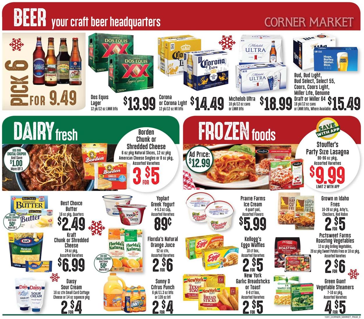 Corner Market Weekly Ad Circular - valid 12/01-12/07/2021 (Page 6)