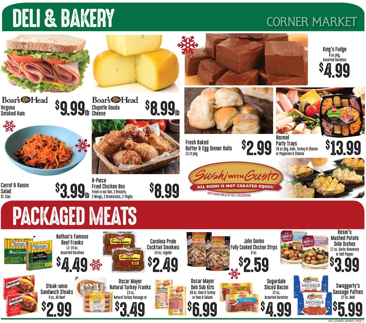 Corner Market Weekly Ad Circular - valid 12/01-12/07/2021 (Page 7)