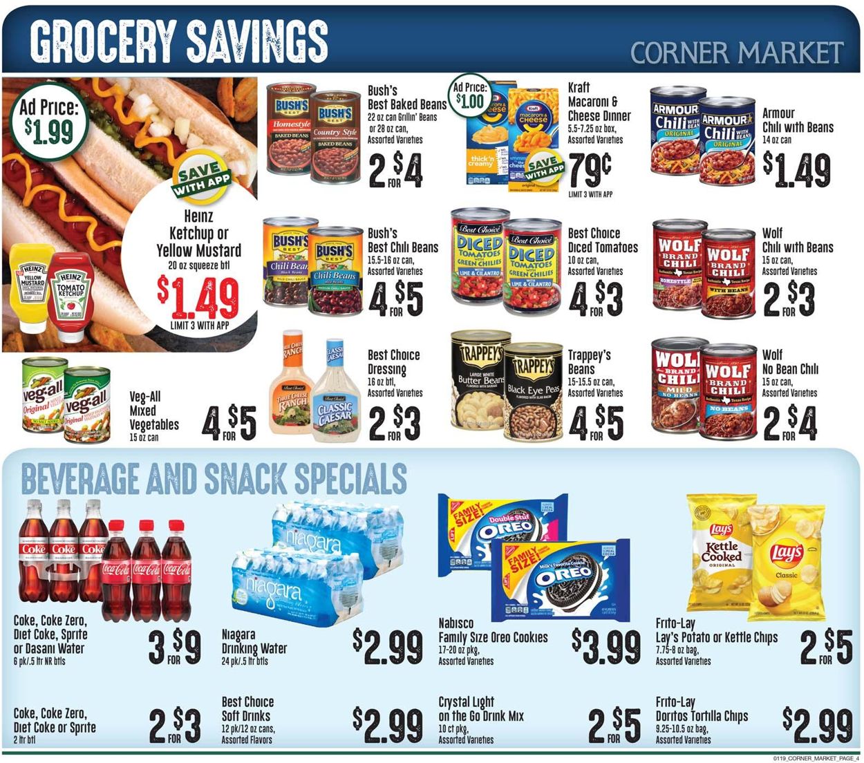 Corner Market Weekly Ad Circular - valid 01/19-01/25/2022 (Page 4)