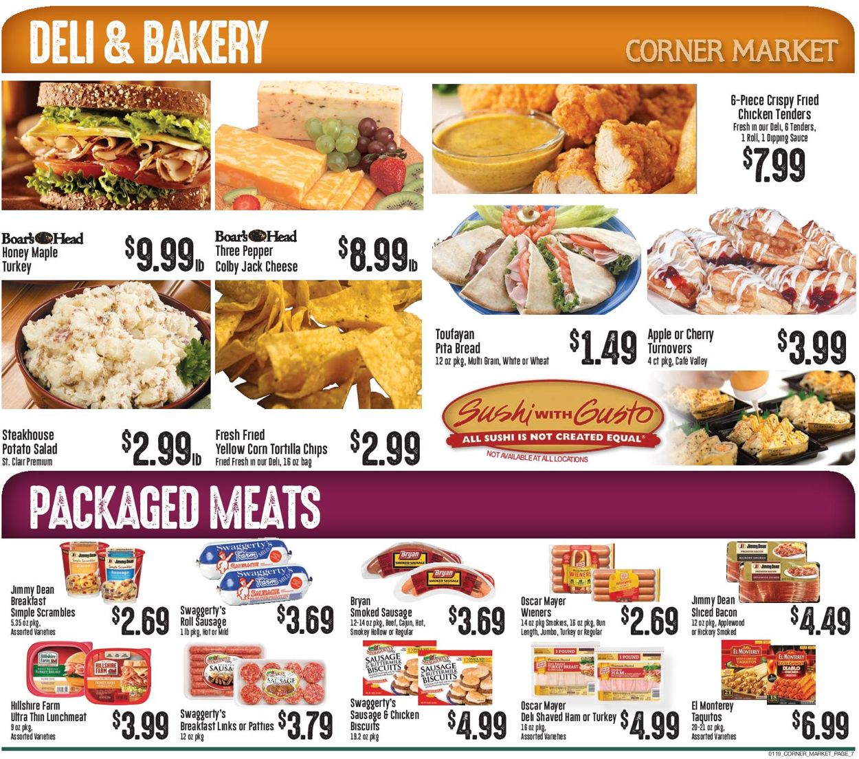 Corner Market Weekly Ad Circular - valid 01/19-01/25/2022 (Page 7)