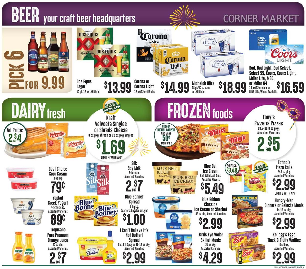 Corner Market Weekly Ad Circular - valid 02/23-03/01/2022 (Page 6)