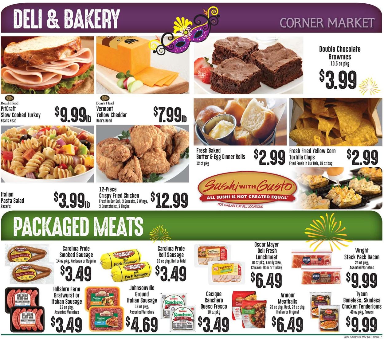 Corner Market Weekly Ad Circular - valid 02/23-03/01/2022 (Page 7)