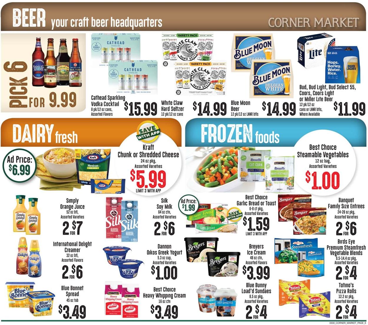 Corner Market Weekly Ad Circular - valid 03/30-04/05/2022 (Page 6)