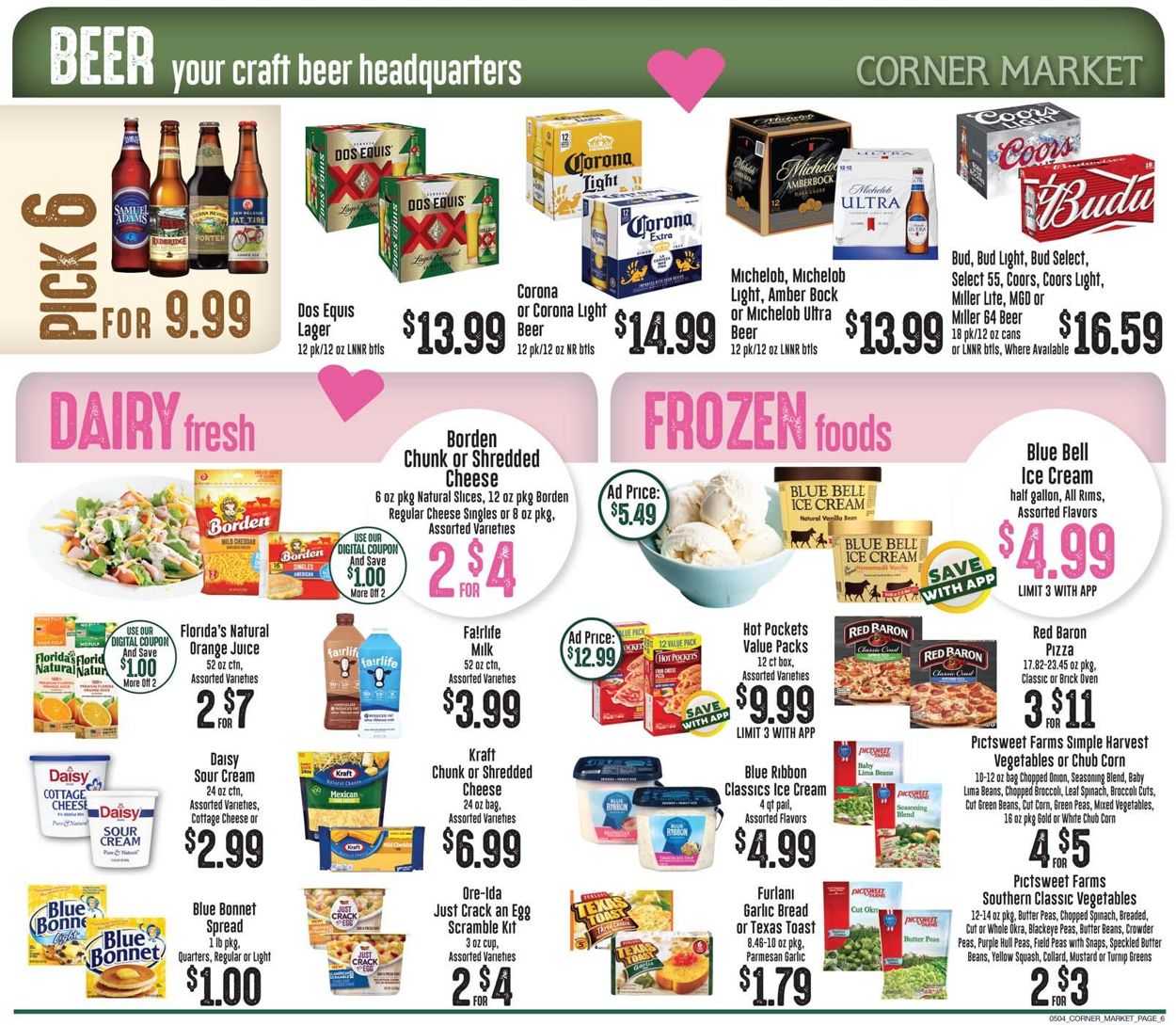 Corner Market Weekly Ad Circular - valid 05/04-05/10/2022 (Page 6)