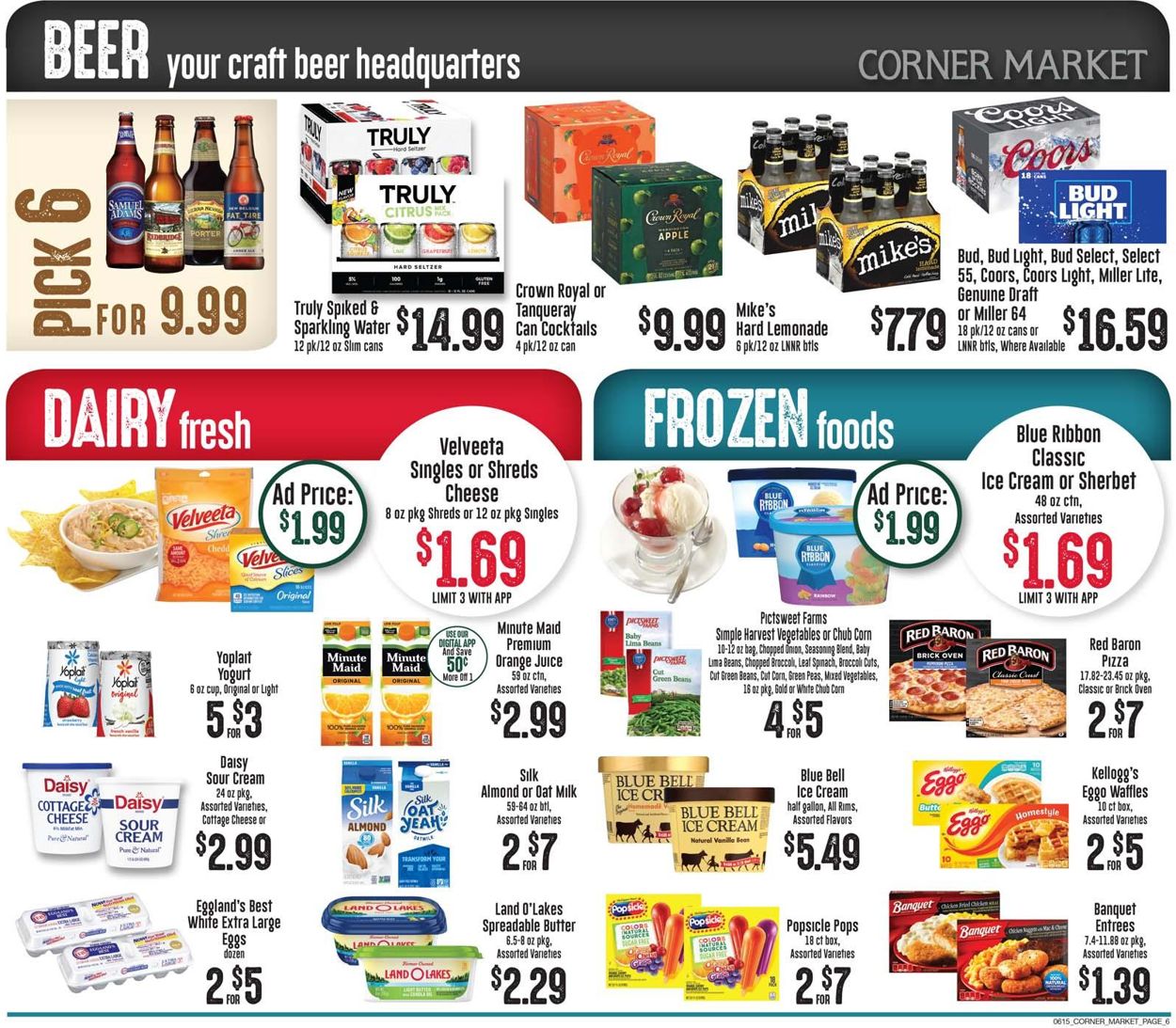 Corner Market Weekly Ad Circular - valid 06/15-06/21/2022 (Page 6)