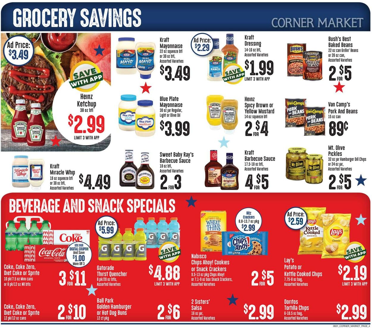 Corner Market Weekly Ad Circular - valid 08/31-09/06/2022 (Page 4)